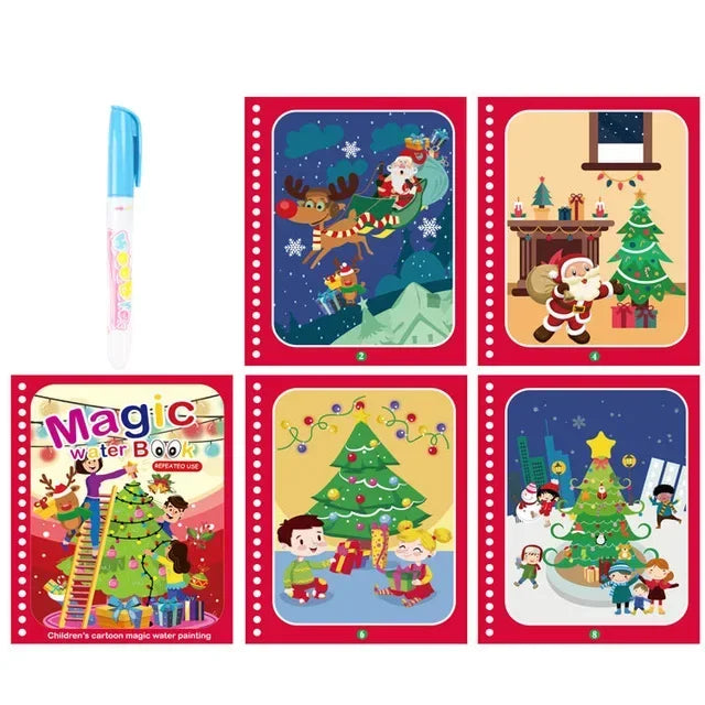 Livre de coloriage à l’eau 